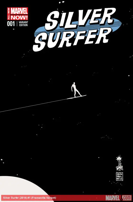 Silver Surfer (2014) #1 (Francavilla Variant)