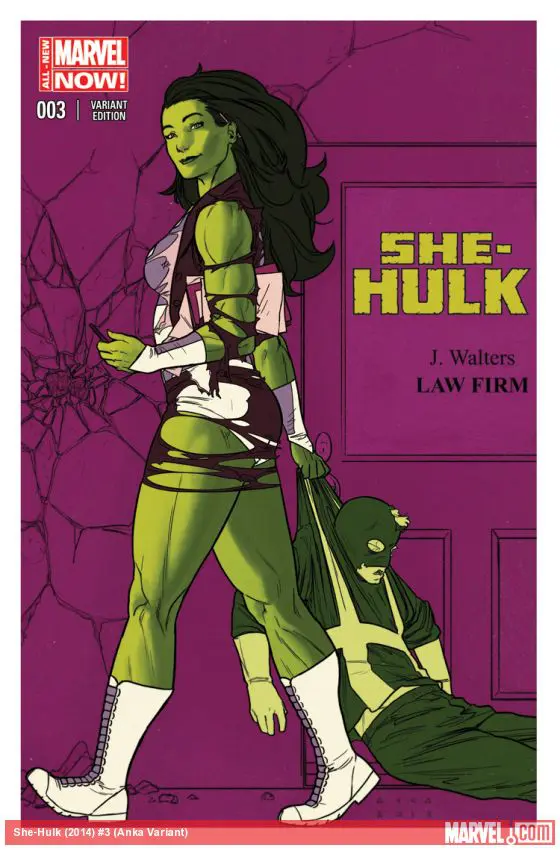 She-Hulk (2014) #3 (Anka Variant)