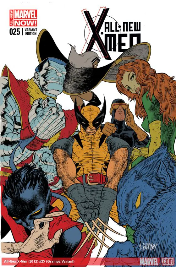 All-New X-Men (2012) #25 (Grampa Variant)