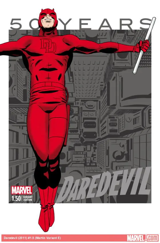 Daredevil (2011) #1.5 (Martin Variant E)