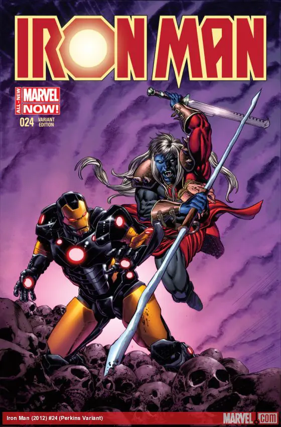 Iron Man (2012) #24 (Perkins Variant)