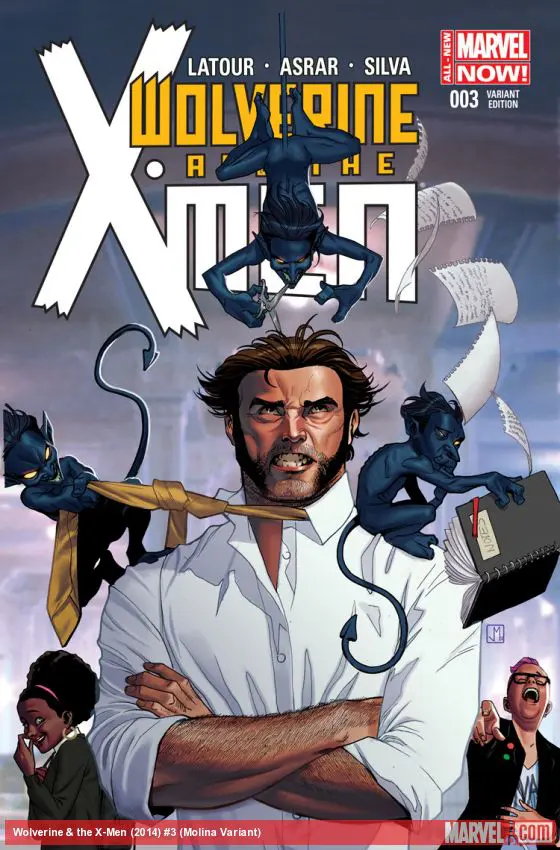 Wolverine & the X-Men (2014) #3 (Molina Variant)