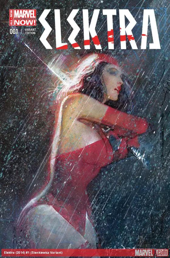 Elektra (2014) #1 (Sienkiewicz Variant)