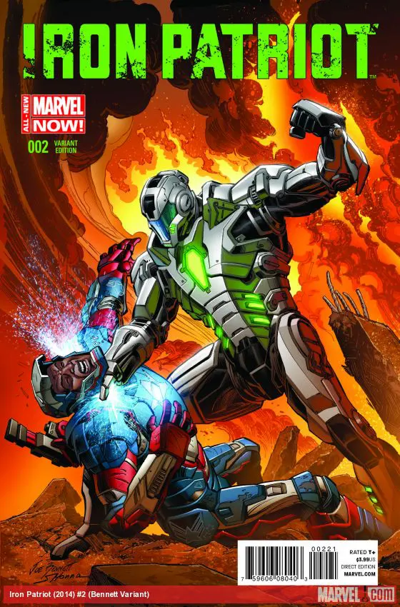 Iron Patriot (2014) #2 (Bennett Variant)