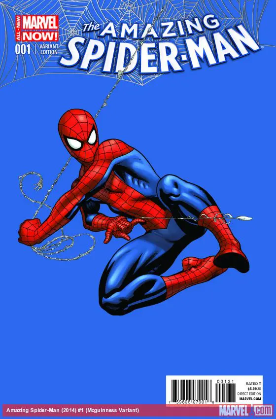 The Amazing Spider-Man (2014) #1 (Mcguinness Variant)