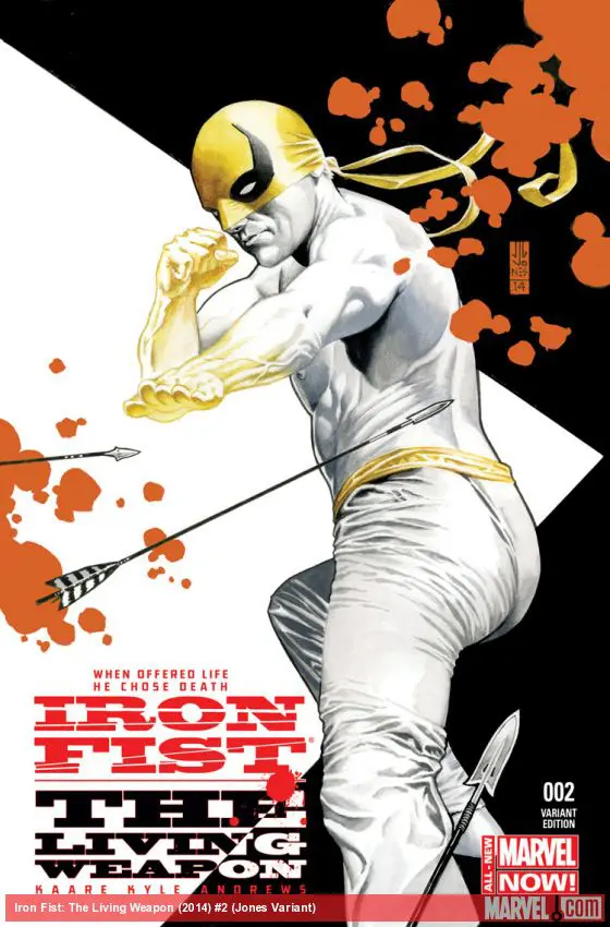 Iron Fist: The Living Weapon (2014) #2 (Jones Variant)