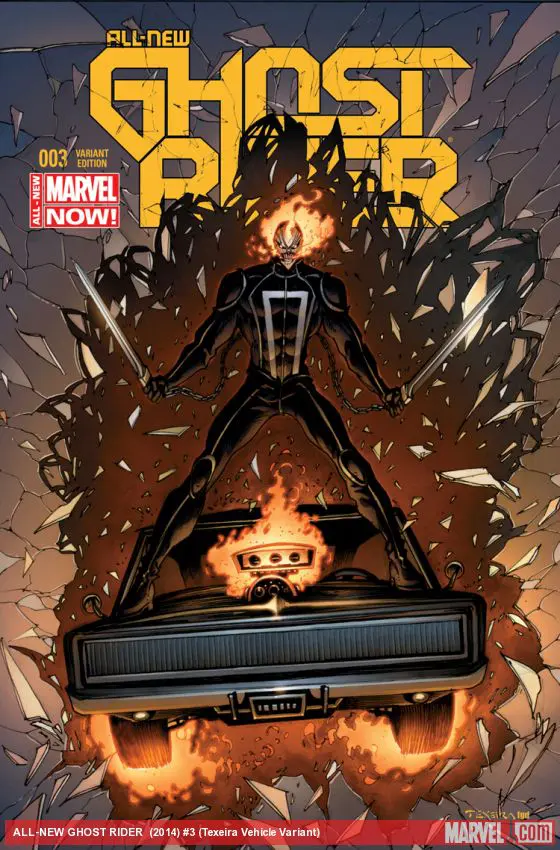 All-New Ghost Rider (2014) #3 (Texeira Vehicle Variant)