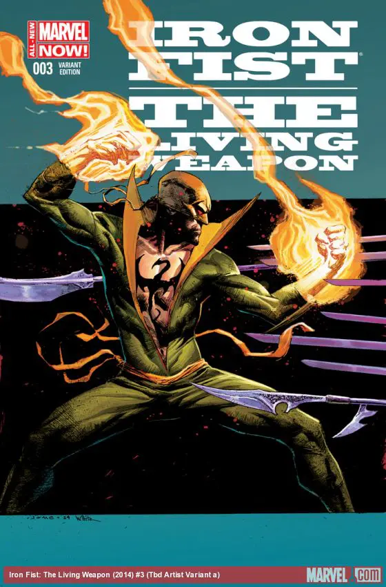 Iron Fist: The Living Weapon (2014) #3 (Tbd Artist Variant a)