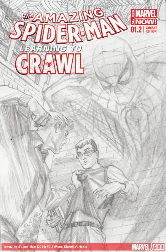 The Amazing Spider-Man (2014) #1.2 (Ross Sketch Variant)