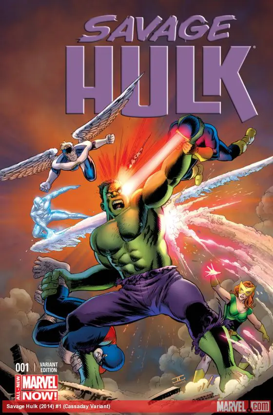 Savage Hulk (2014) #1 (Cassaday Variant)