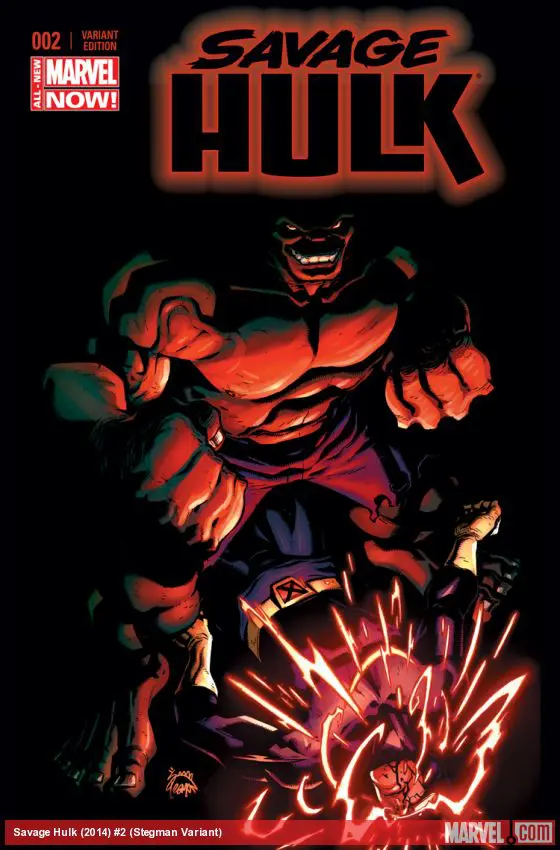 Savage Hulk (2014) #2 (Stegman Variant)