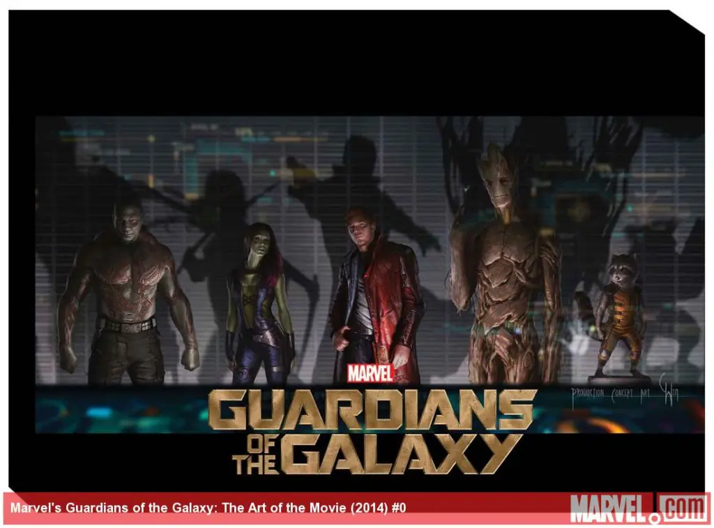 Marvel's Guardians of the Galaxy: The Art of the Movie (Hardcover)