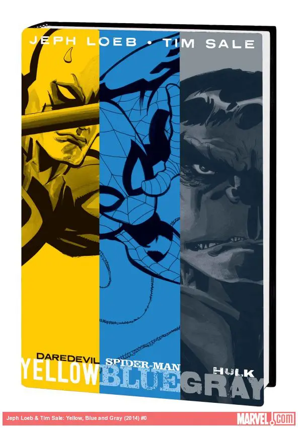 Jeph Loeb & Tim Sale: Yellow, Blue and Gray (Hardcover)