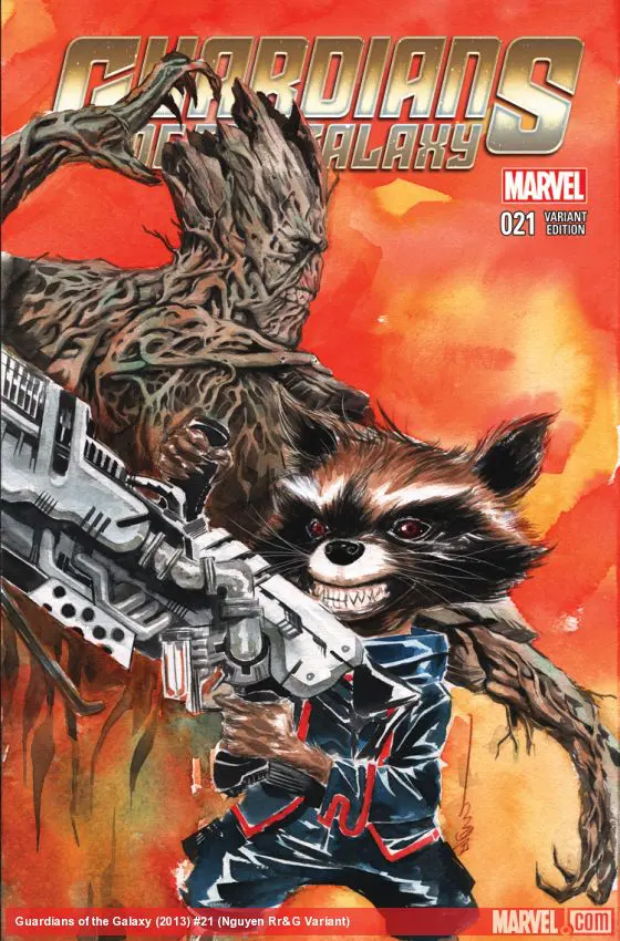 Guardians of the Galaxy (2013) #21 (Nguyen Rr&G Variant)