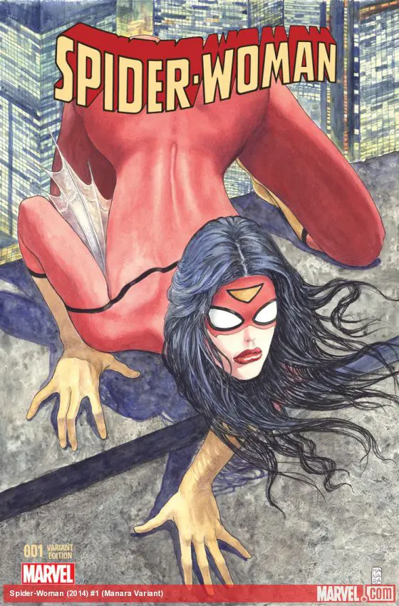 Spider-Woman (2014) #1 (Manara Variant)