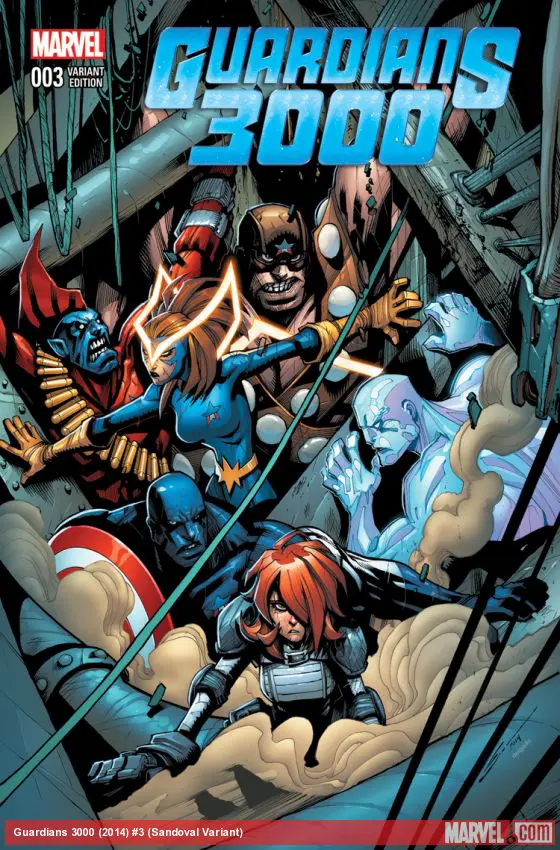 Guardians 3000 (2014) #3 (Sandoval Variant)