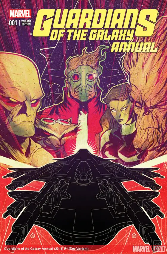 Guardians of the Galaxy Annual (2014) #1 (Doe Variant)