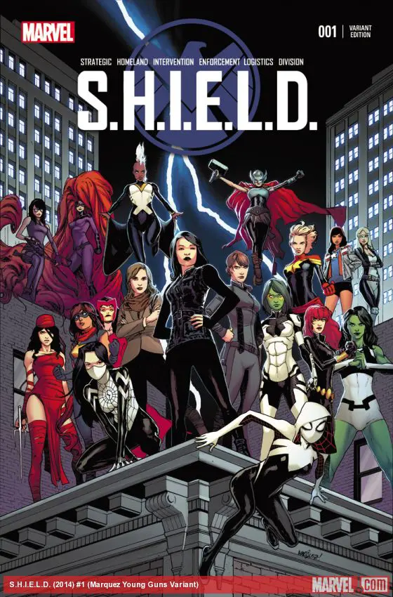 S.H.I.E.L.D. (2014) #1 (Marquez Young Guns Variant)