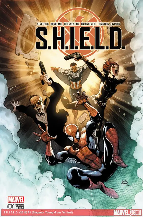 S.H.I.E.L.D. (2014) #1 (Stegman Young Guns Variant)