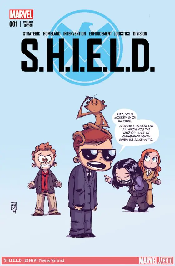 S.H.I.E.L.D. (2014) #1 (Young Variant)