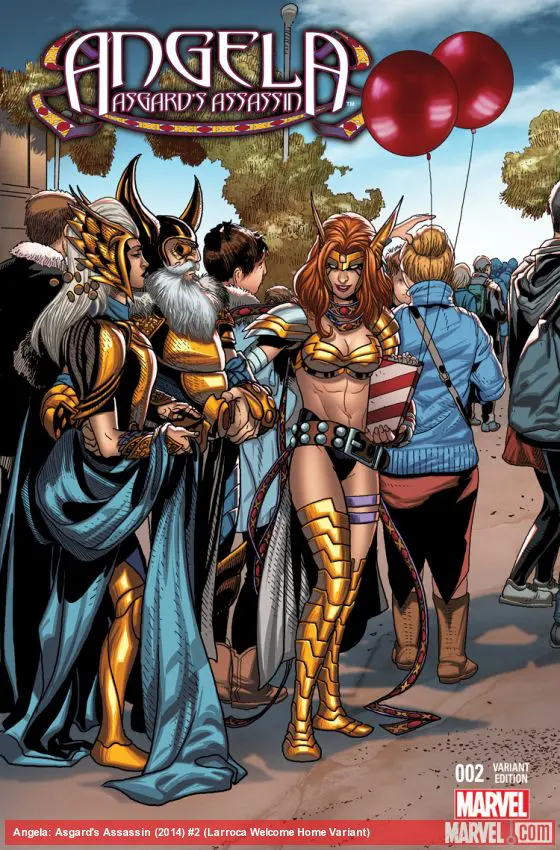 Angela: Asgard's Assassin (2014) #2 (Larroca Welcome Home Variant)