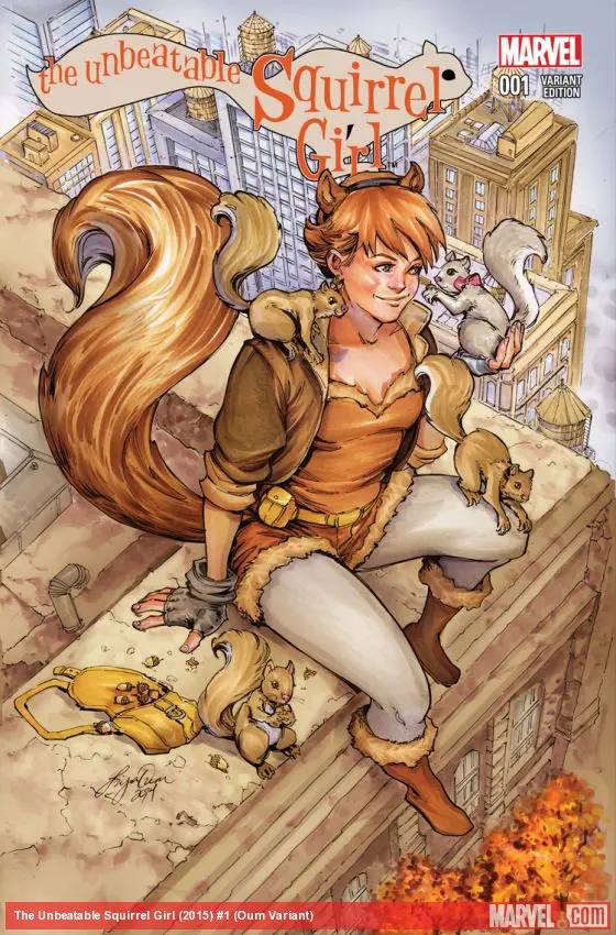 The Unbeatable Squirrel Girl (2015) #1 (Oum Variant)