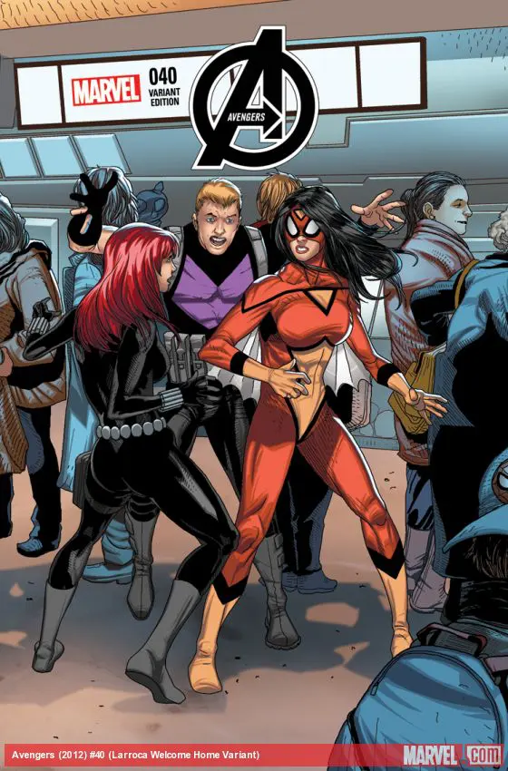Avengers (2012) #40 (Larroca Welcome Home Variant)