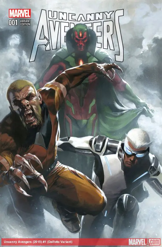 Uncanny Avengers (2015) #1 (Dell'otto Variant)