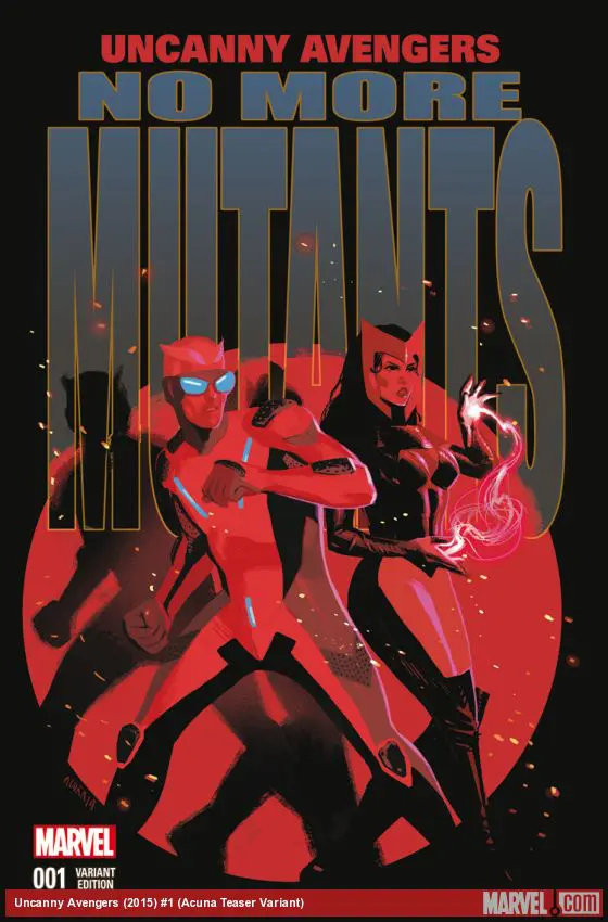 Uncanny Avengers (2015) #1 (Acuna Teaser Variant)