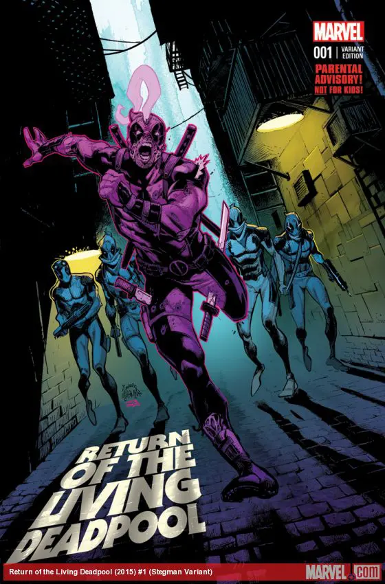 Return of the Living Deadpool (2015) #1 (Stegman Variant)