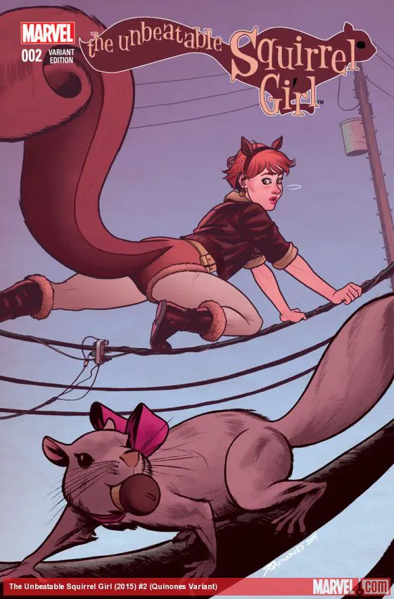 The Unbeatable Squirrel Girl (2015) #2 (Quinones Variant)