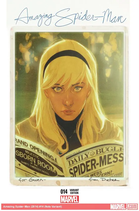 The Amazing Spider-Man (2014) #14 (Noto Variant)