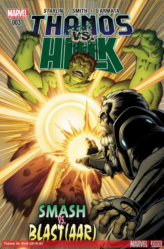 Thanos Vs. Hulk (2014) #3
