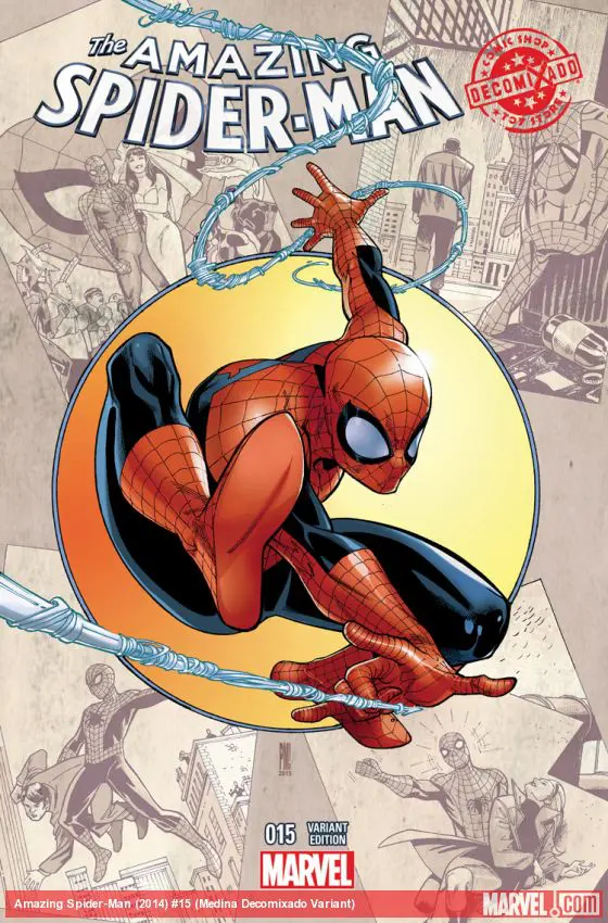 The Amazing Spider-Man (2014) #15 (Medina Decomixado Variant)
