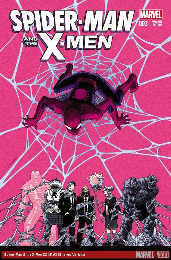 Spider-Man & the X-Men (2014) #3 (Shalvey Variant)