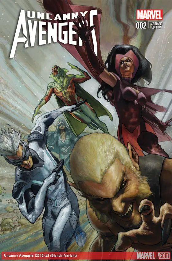 Uncanny Avengers (2015) #2 (Bianchi Variant)