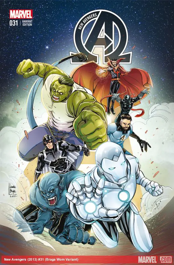 New Avengers (2013) #31 (Braga Wom Variant)