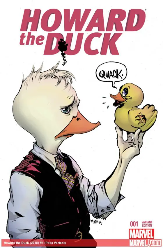 Howard the Duck (2015) #1 (Pope Variant)