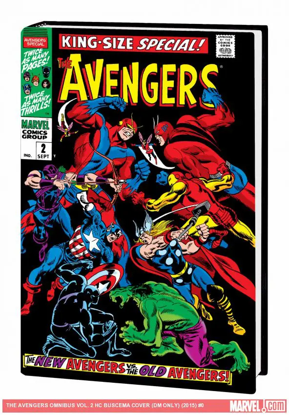 THE AVENGERS OMNIBUS VOL. 2 HC BUSCEMA COVER (DM ONLY) (Hardcover)