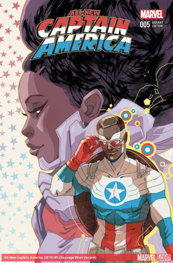 All-New Captain America (2014) #5 (Sauvage Wom Variant)