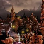 Big Thunder Mountain Railroad (2015) #1 (Crosby Connecting Variant a)