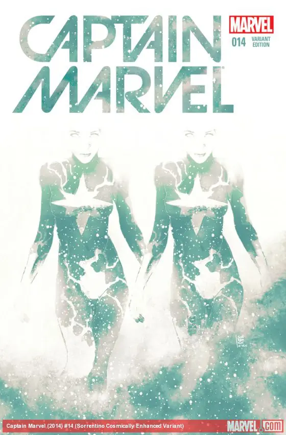 Captain Marvel (2014) #14 (Sorrentino Cosmically Enhanced Variant)