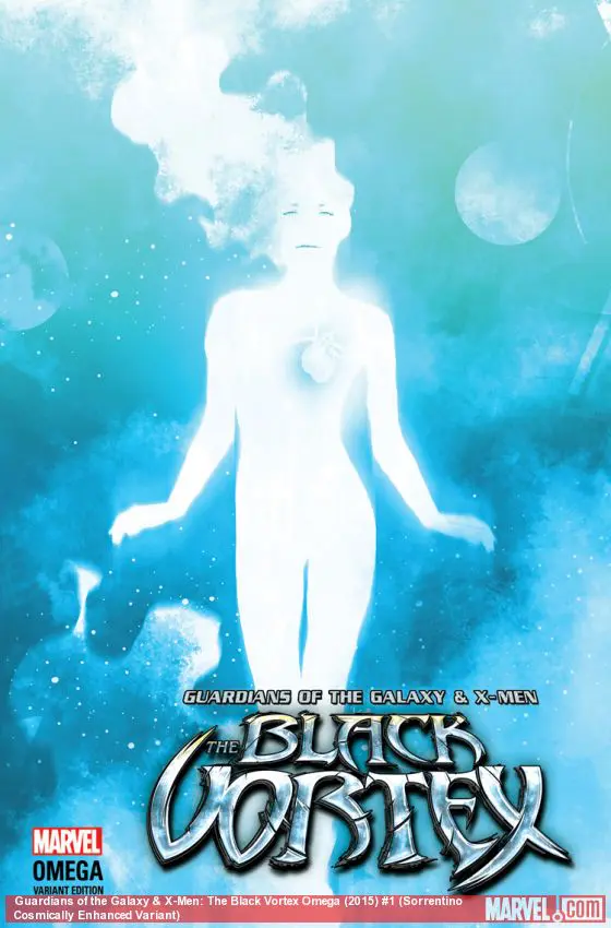 Guardians of the Galaxy & X-Men: The Black Vortex Omega (2015) #1 (Sorrentino Cosmically Enhanced Variant)