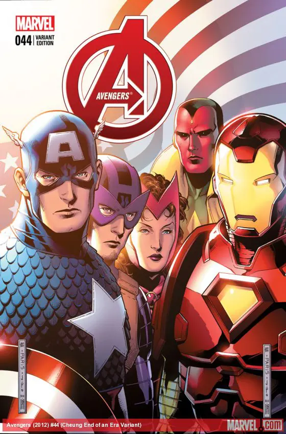 Avengers (2012) #44 (Cheung End of an Era Variant)