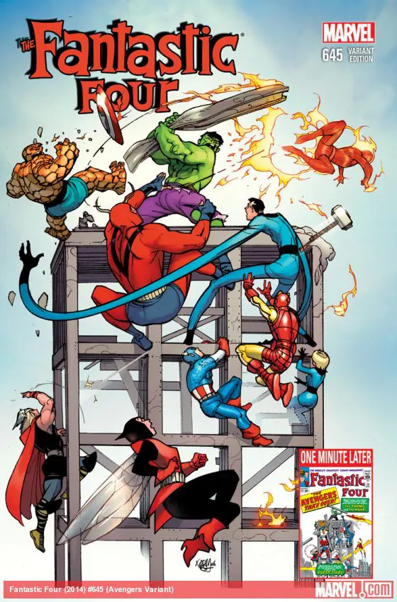 Fantastic Four (2014) #645 (Avengers Variant)