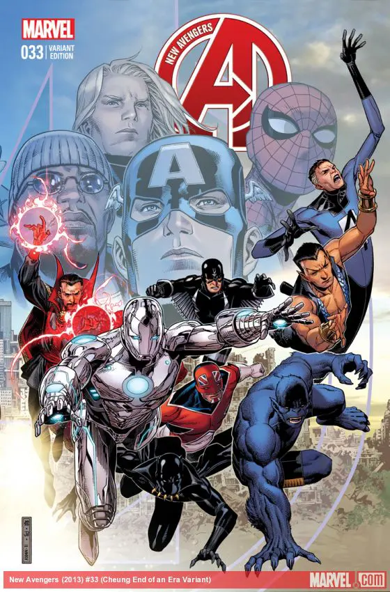 New Avengers (2013) #33 (Cheung End of an Era Variant)