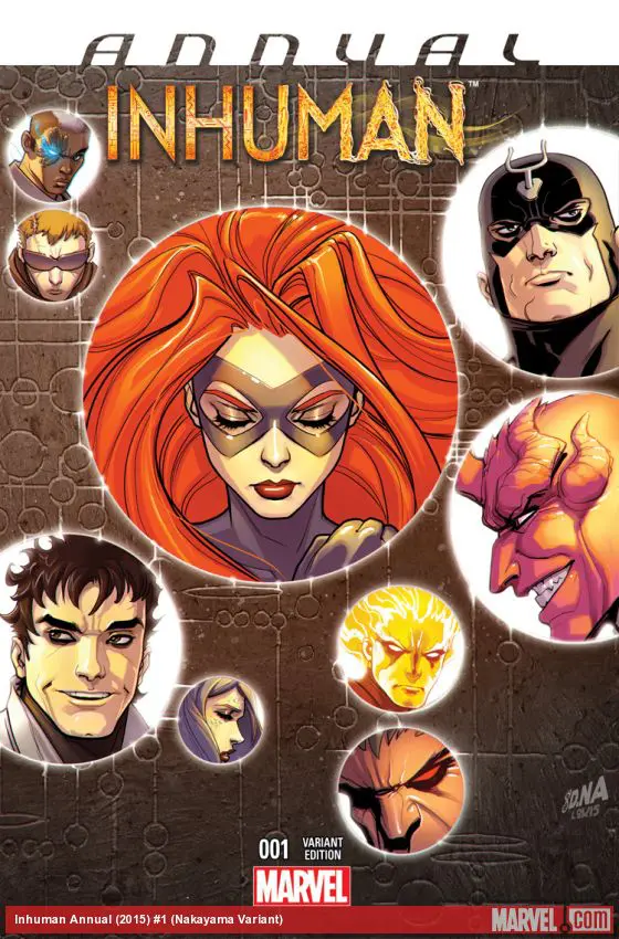 Inhuman Annual (2015) #1 (Nakayama Variant)