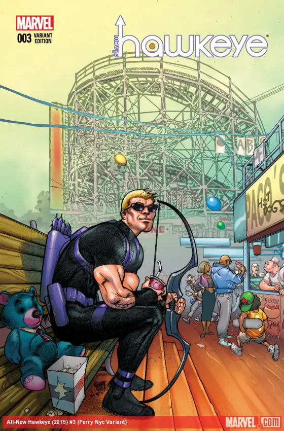 All-New Hawkeye (2015) #3 (Ferry Nyc Variant)