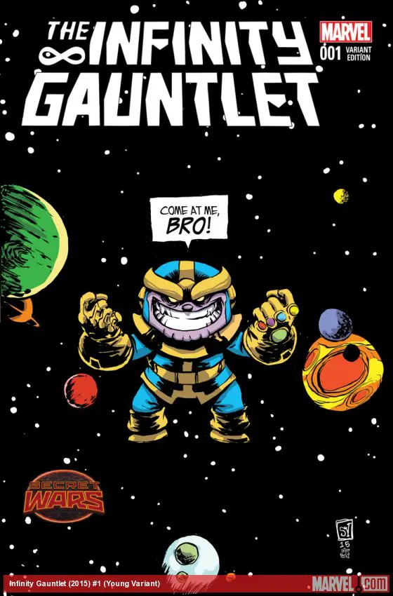 Infinity Gauntlet (2015) #1 (Young Variant)