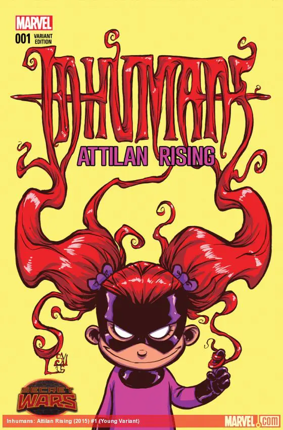 Inhumans: Attilan Rising (2015) #1 (Young Variant)
